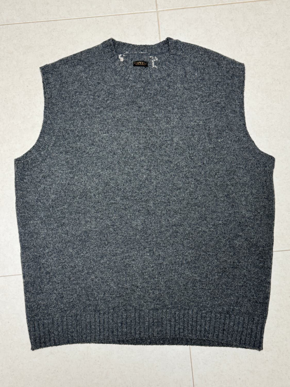 캐피탈 본 베스트 그레이 3사이즈 상품이미지2