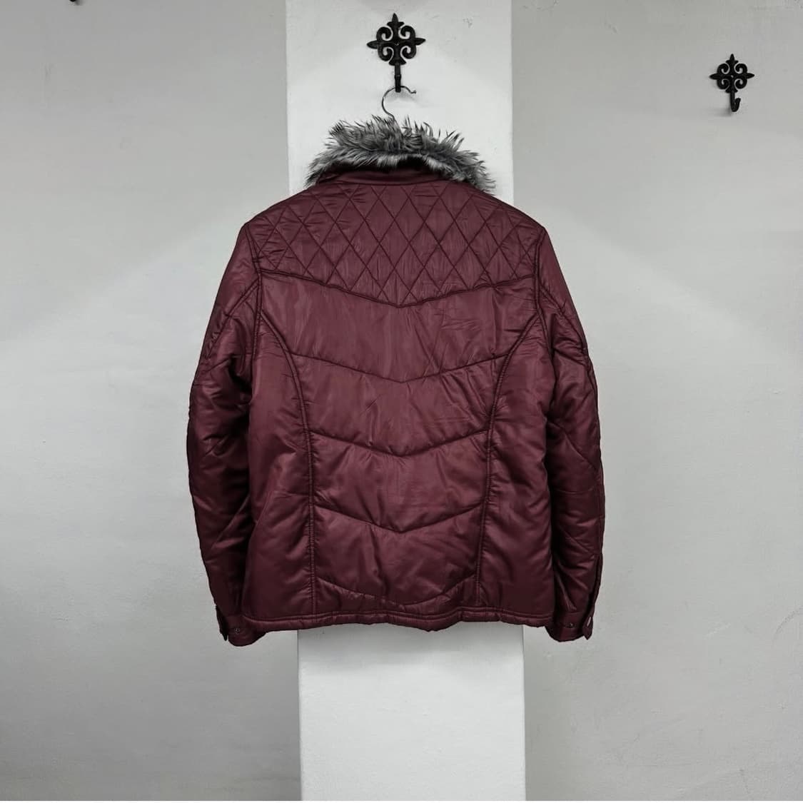 Spanish Y2K fur down jacket 상품이미지2