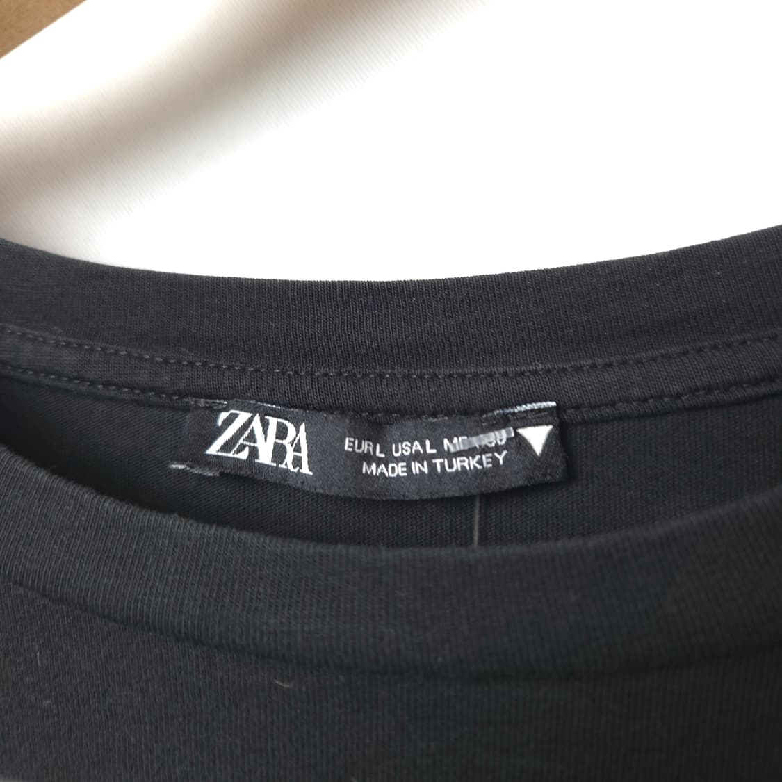 여S-M 자라 셔링 크롭 반팔 티셔츠 상품이미지2