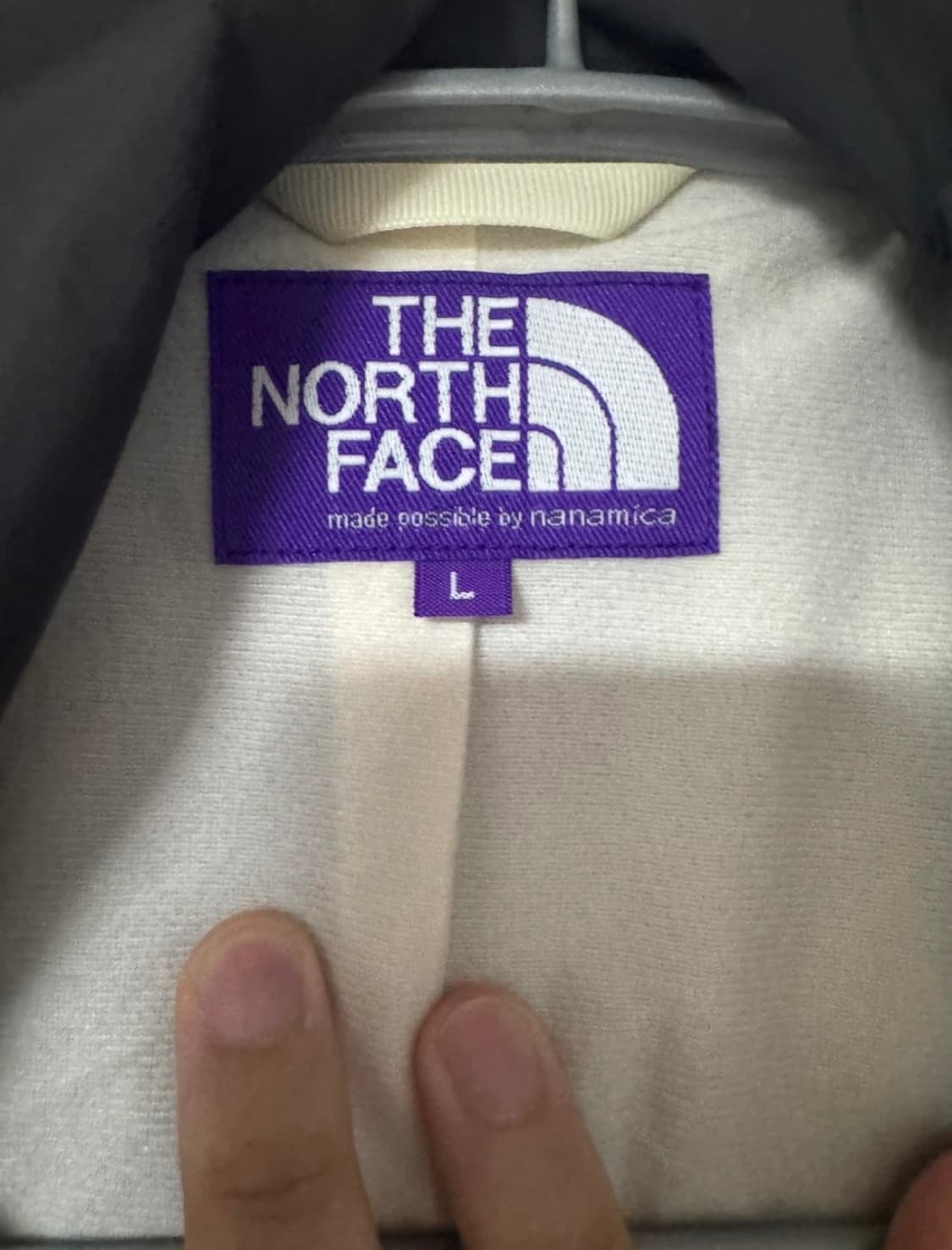 나나미키 노스페이스 퍼플 자켓 25fw 상품이미지6