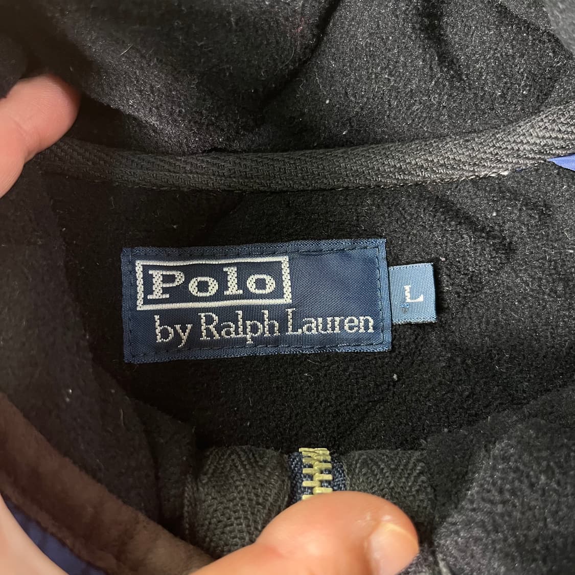 100 폴로랄프로렌 스몰포니 퀄팅 자켓 상품이미지3
