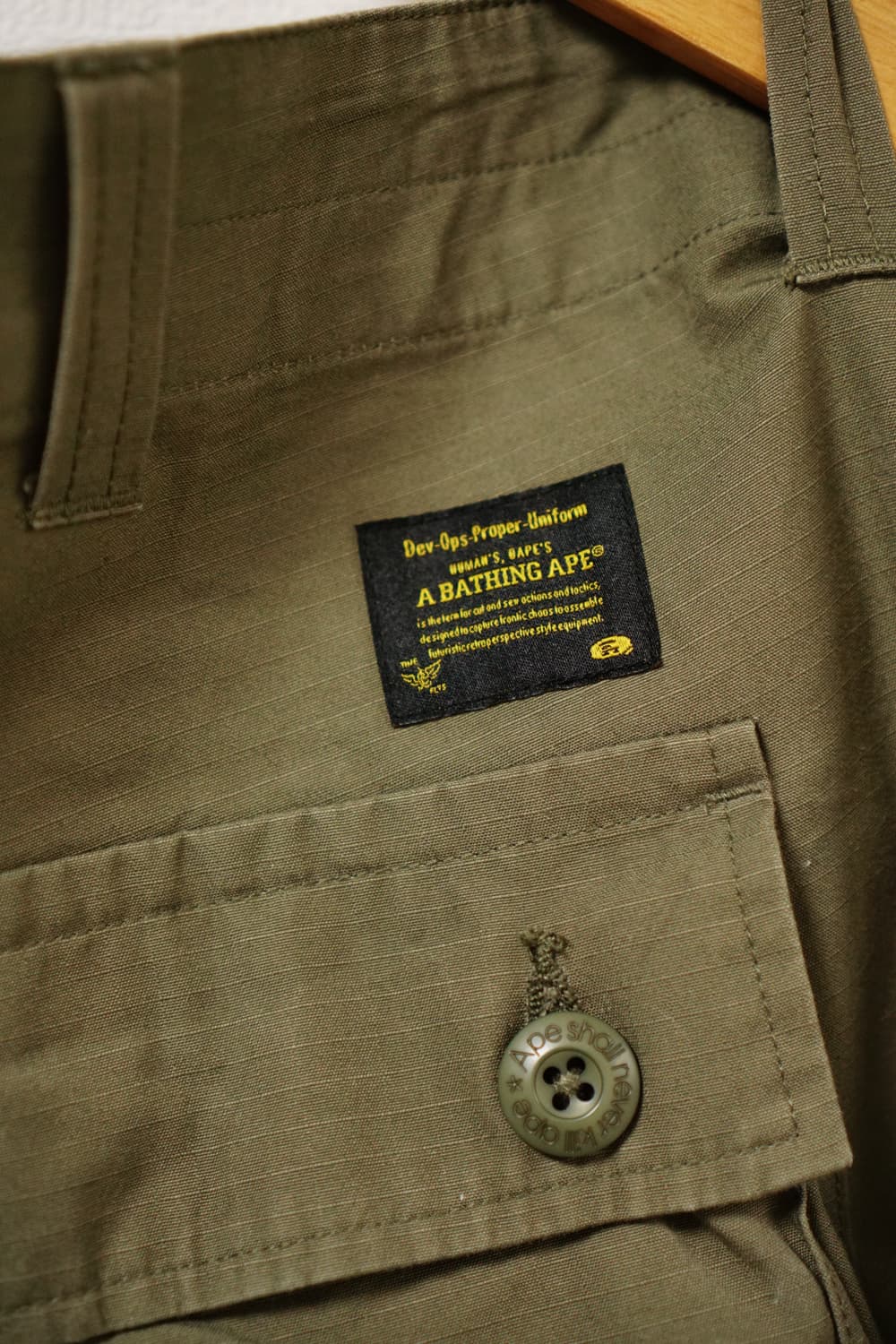 베이프 BAPE 아카이브 카고팬츠 상품이미지5