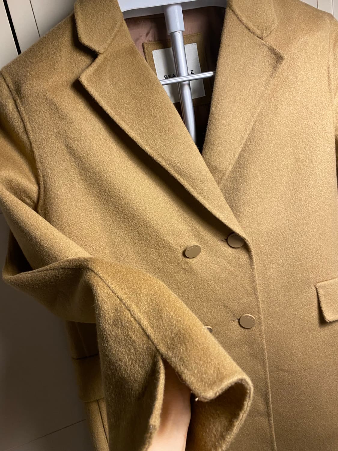 빈폴 핸드메이드 울캐시미어 코트 상품이미지4