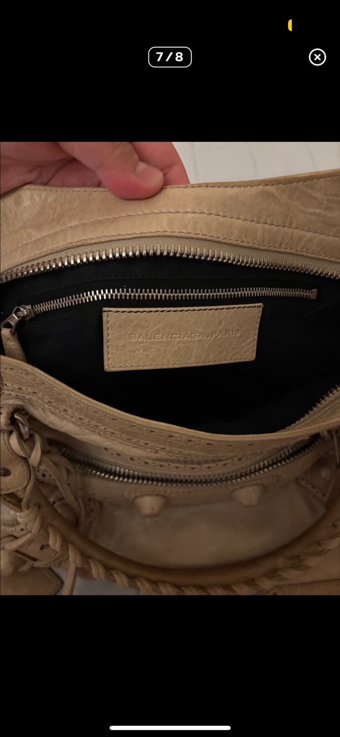 발렌시아가 모터백 시티백 베이지 상품이미지7