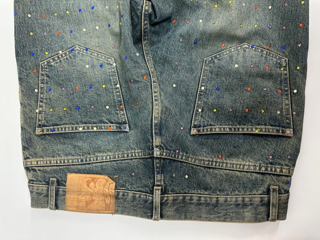 마틴로즈 스터드 라인스톤 팬츠 상품이미지3