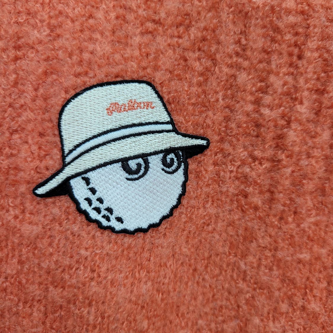 MALBON 말본 버킷 포인트 라운드 니트 스웨터 울 63% M 사이즈 상품이미지3