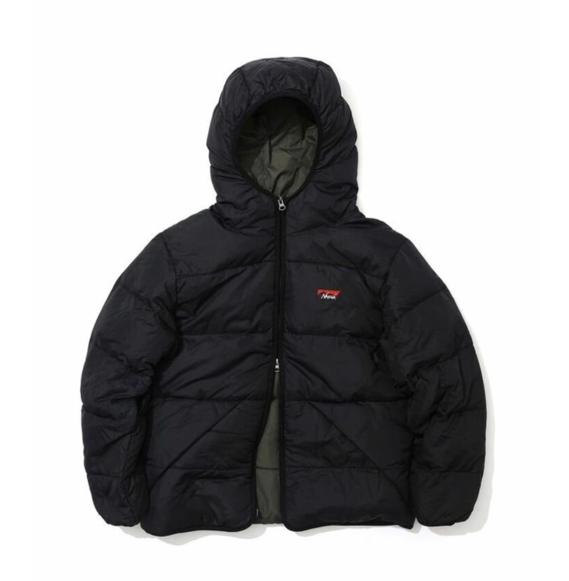 난가 후디 다운 M 상품이미지2