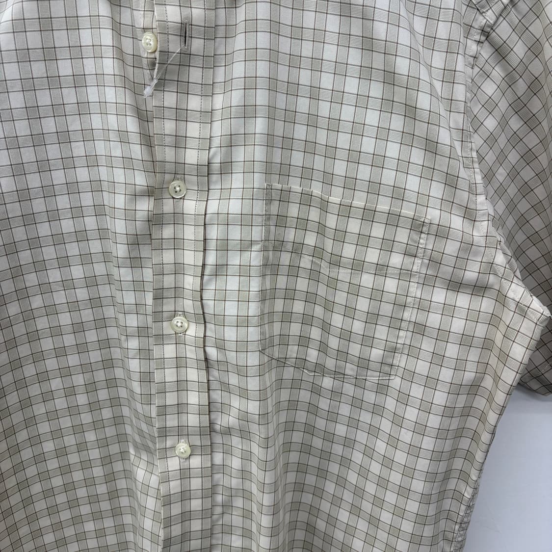 에디바우어 빈티지 체크 반팔 셔츠 남성S 상품이미지2