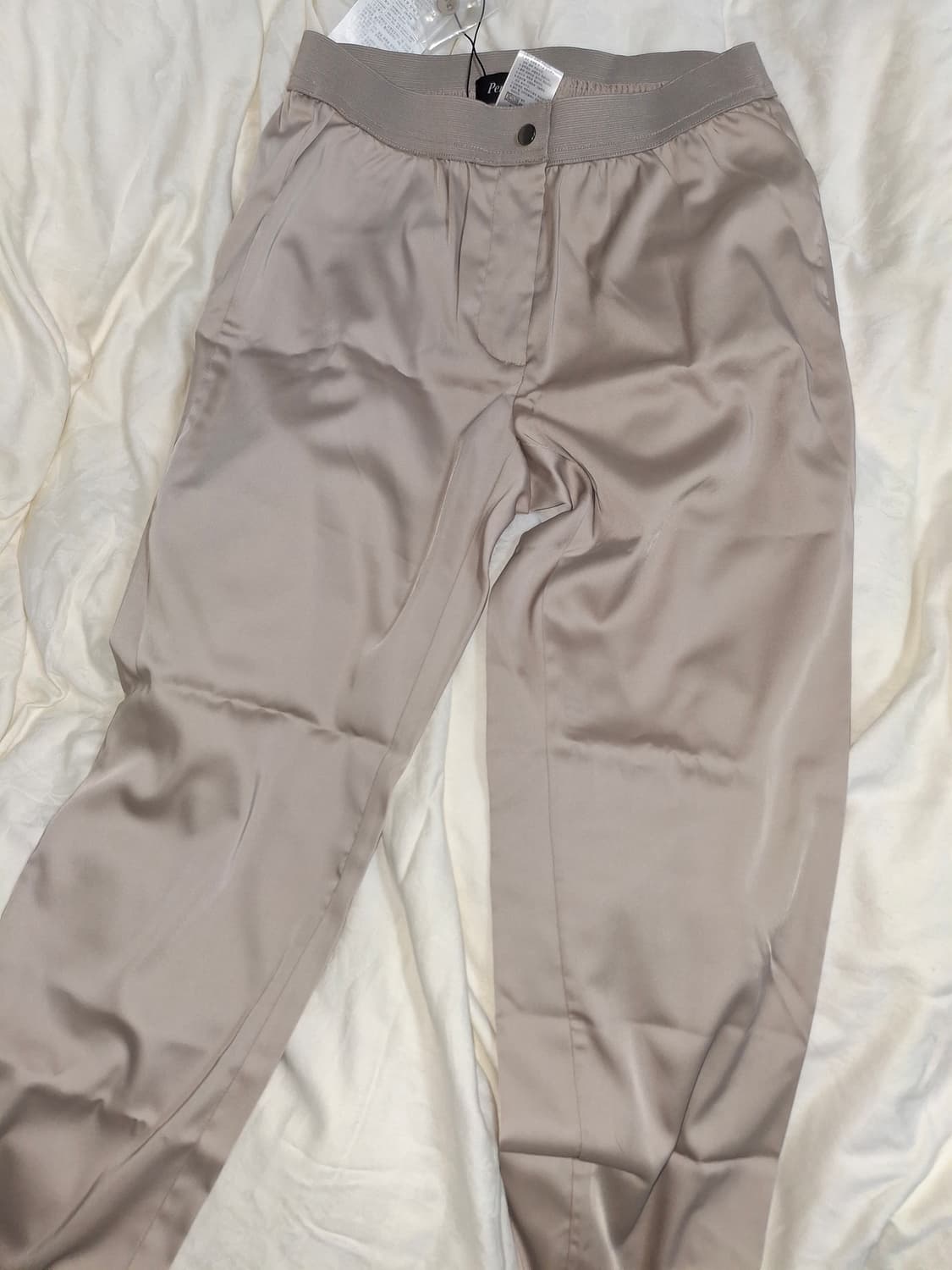 얇은여성바지 27 후들후들폴리에스터94% 신축성 약간있고 광택 실크느낌 상품이미지9