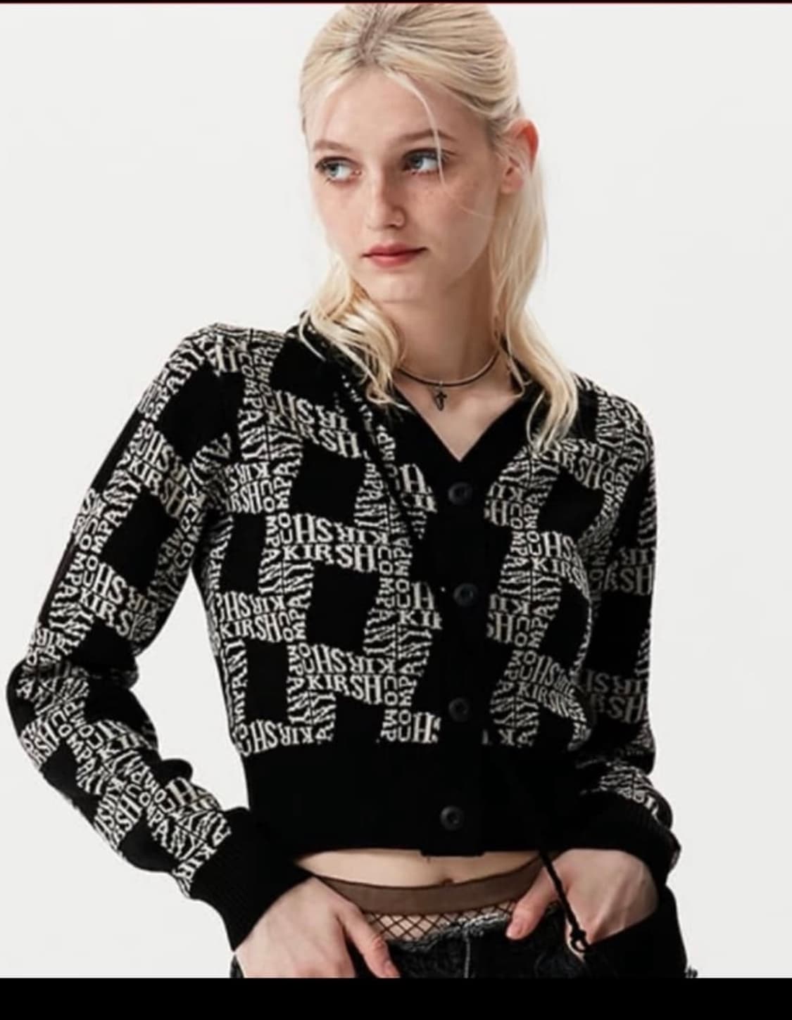 키르시 크롭 가디건 상품이미지1