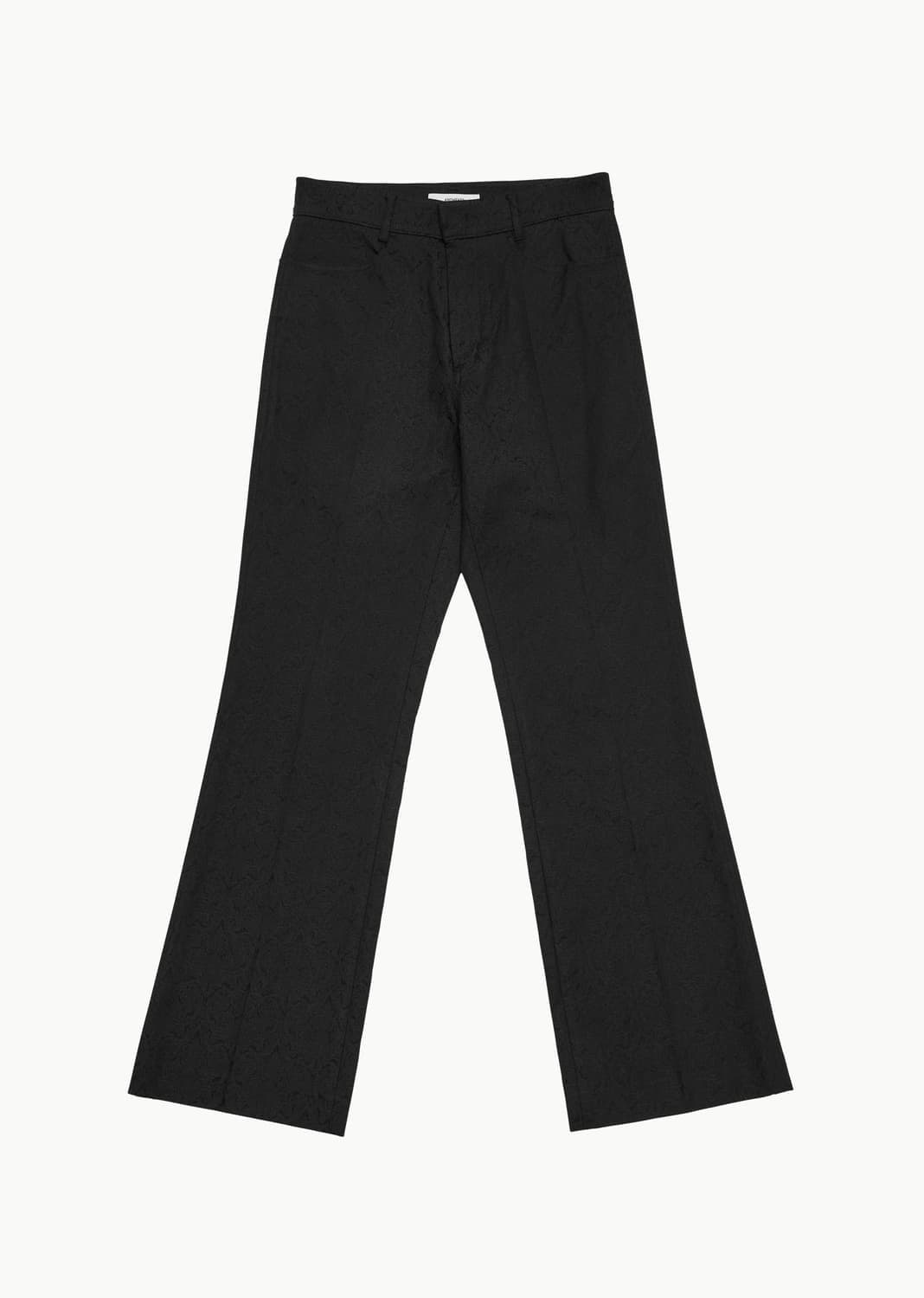 아모멘토 자카드 플레어 데님팬츠 상품이미지2