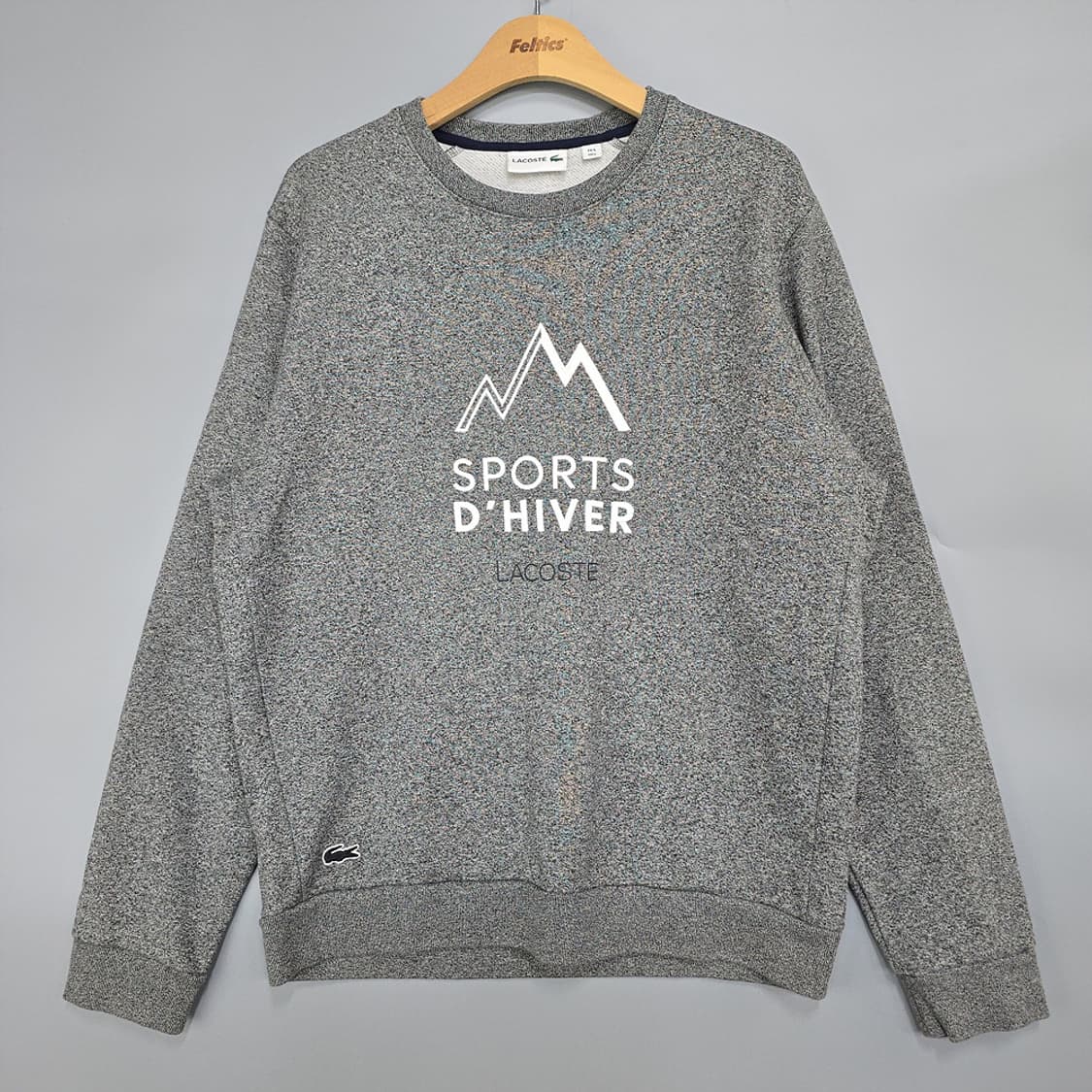 라코스테(Lacoste) 스포츠 디베르 그래픽 맨투맨 FR5(US L) 상품이미지1