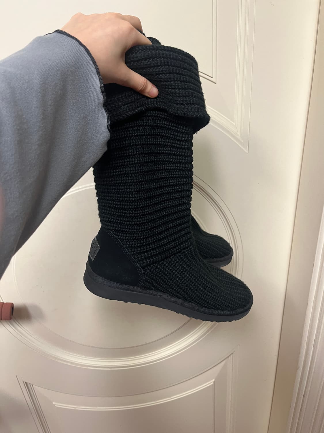 어그 카디 니트부츠 블랙 240 상품이미지2