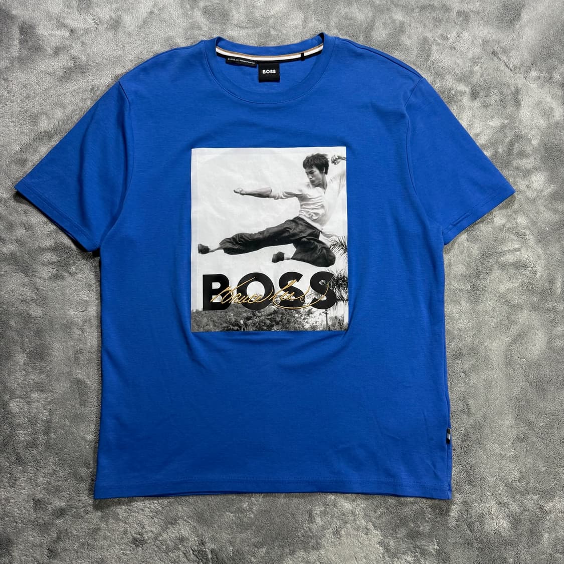 BOSS 보스 이소룡 프린팅 반팔 상품이미지1
