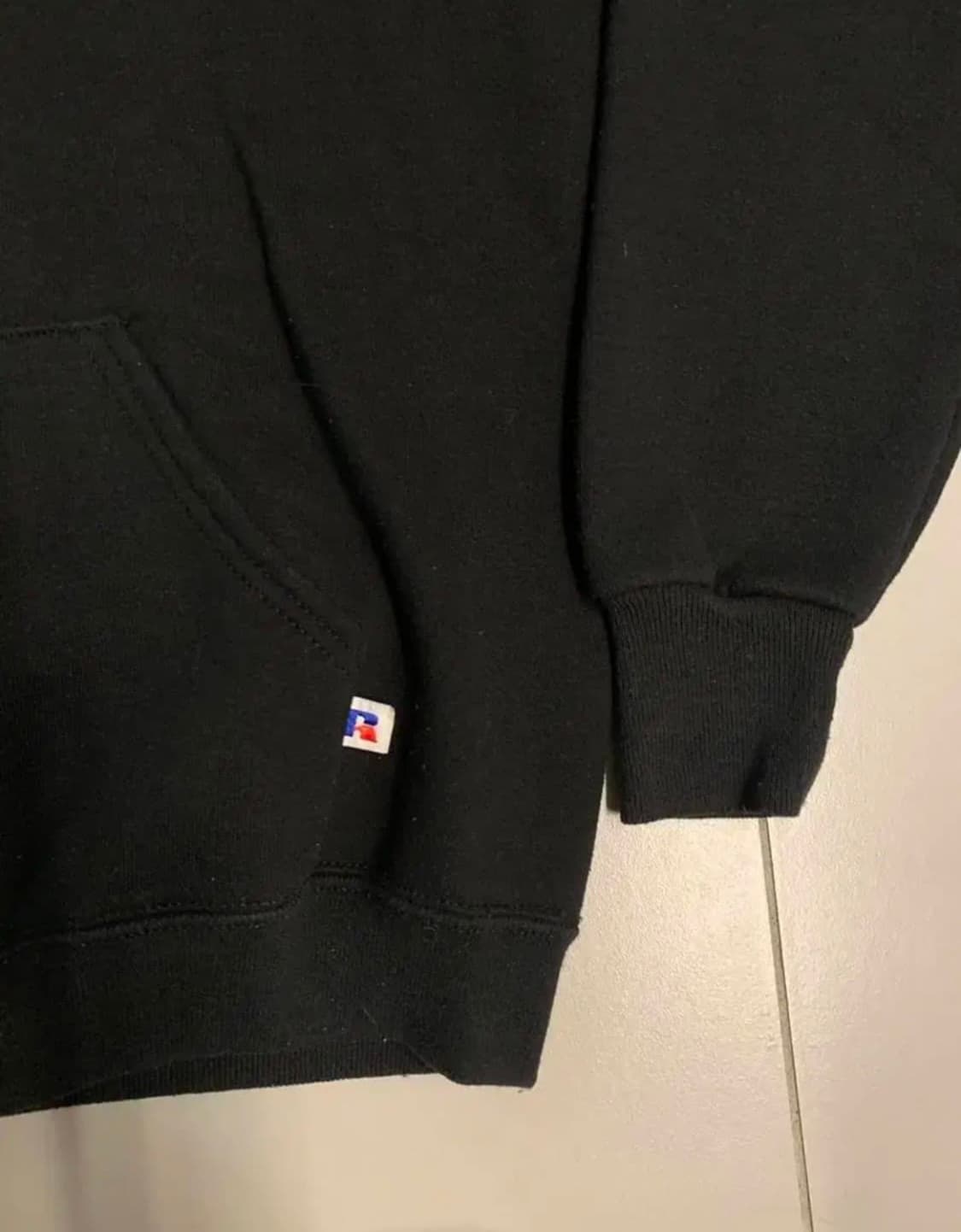 90s 러셀 후드 블랙 L usa 상품이미지5