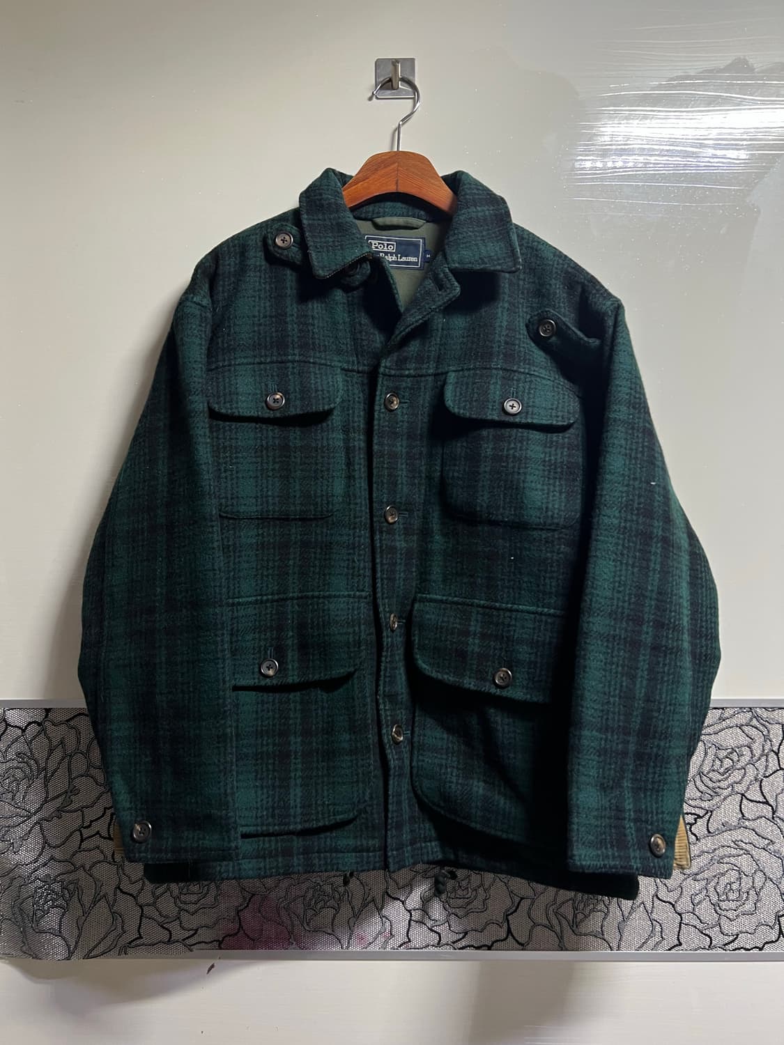 폴로 랄프로렌 타탄체크 헌팅자켓 상품이미지1