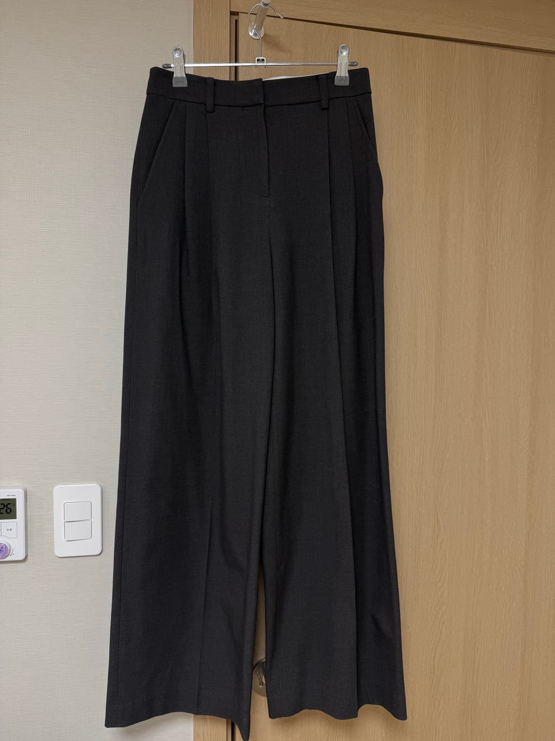 레이브 턱 와이드 슬랙스 Tuck Wide Slack  상품이미지2