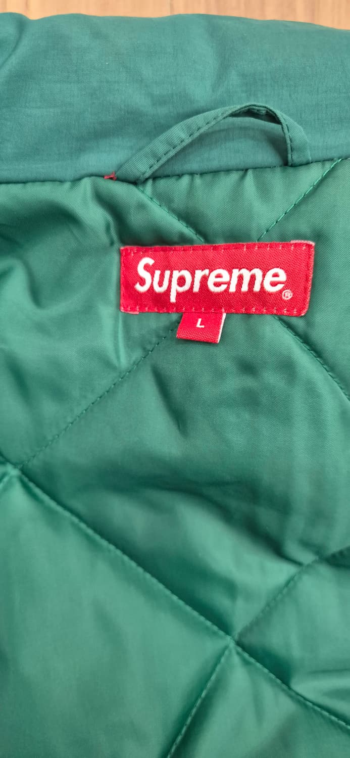 슈프림 핀스트라이프 판넬 파카 L 상품이미지6