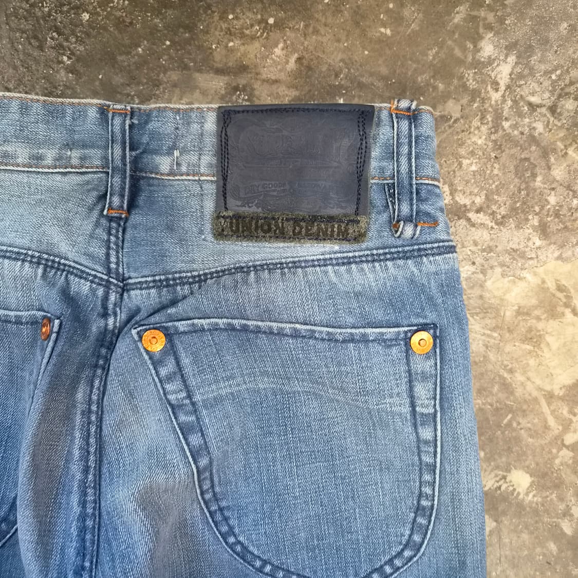 27) 수퍼드라이 데미지워싱 청바지 데님팬츠 슈퍼드라이 청바지 상품이미지6