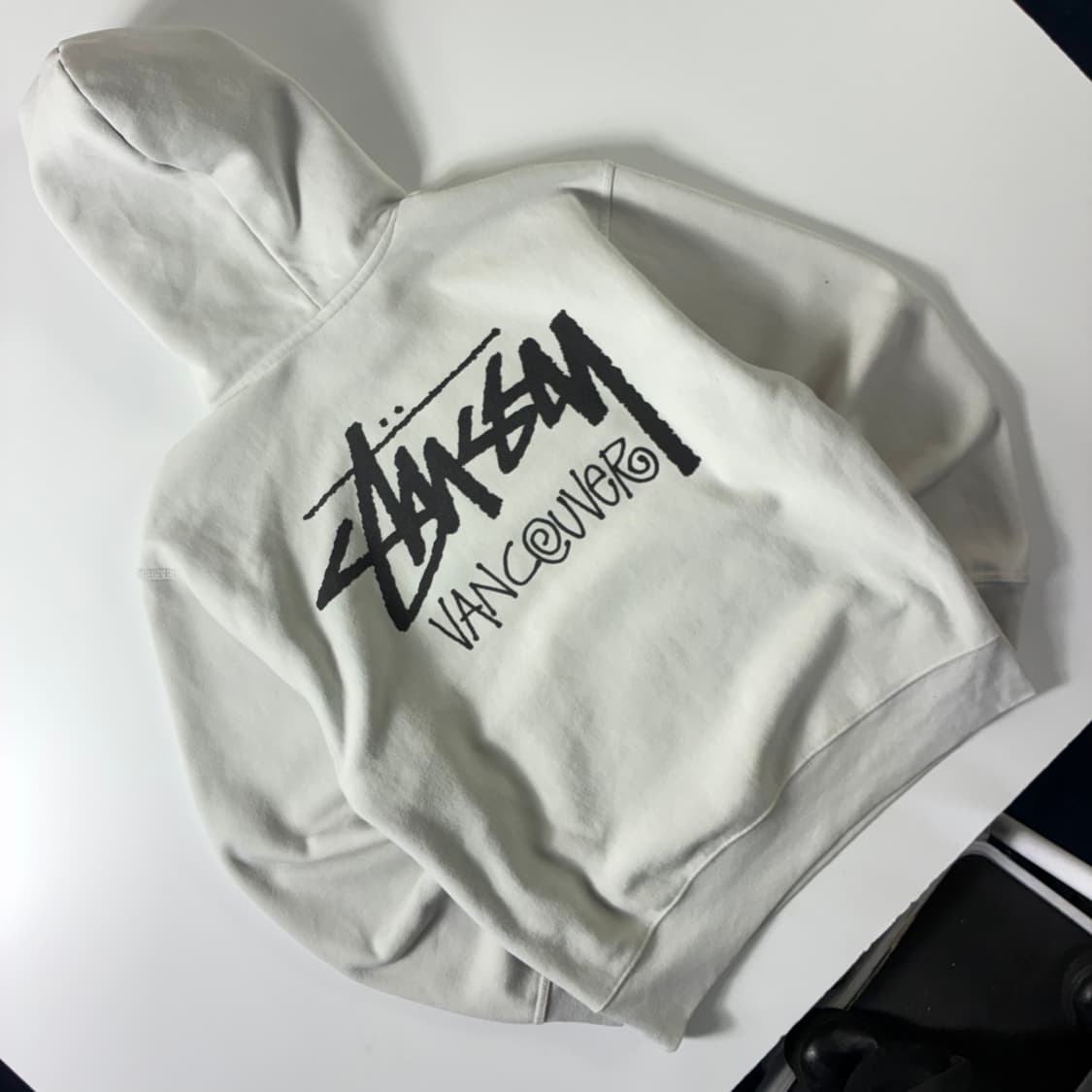 Stussy 스투시 스탁 밴쿠버 애쉬그레이 후드티 상품이미지5