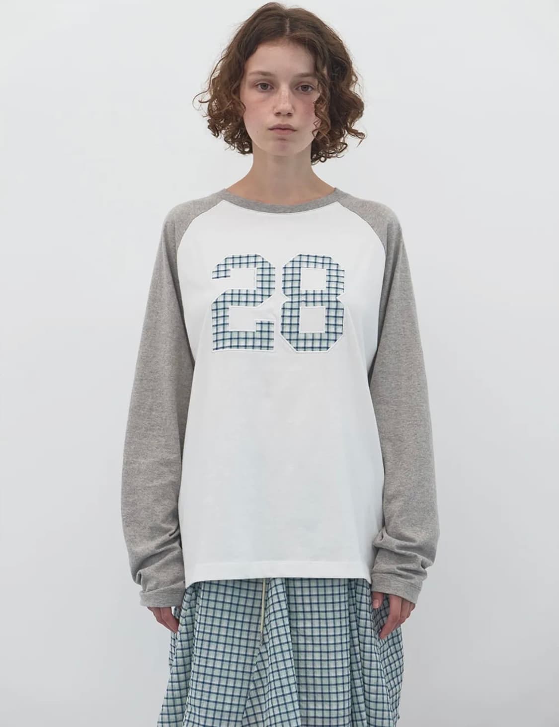 엔조블루스 믹스 패치 박시 롱슬리브 긴팔티 상품이미지2