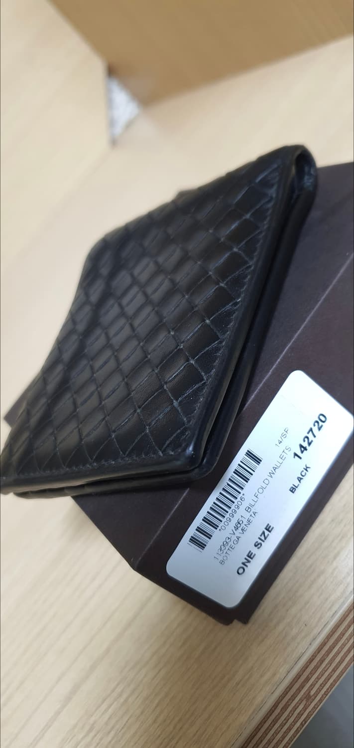 보테가베네타 반지갑/지갑 블랙 정품A급(감정O) 상품이미지5