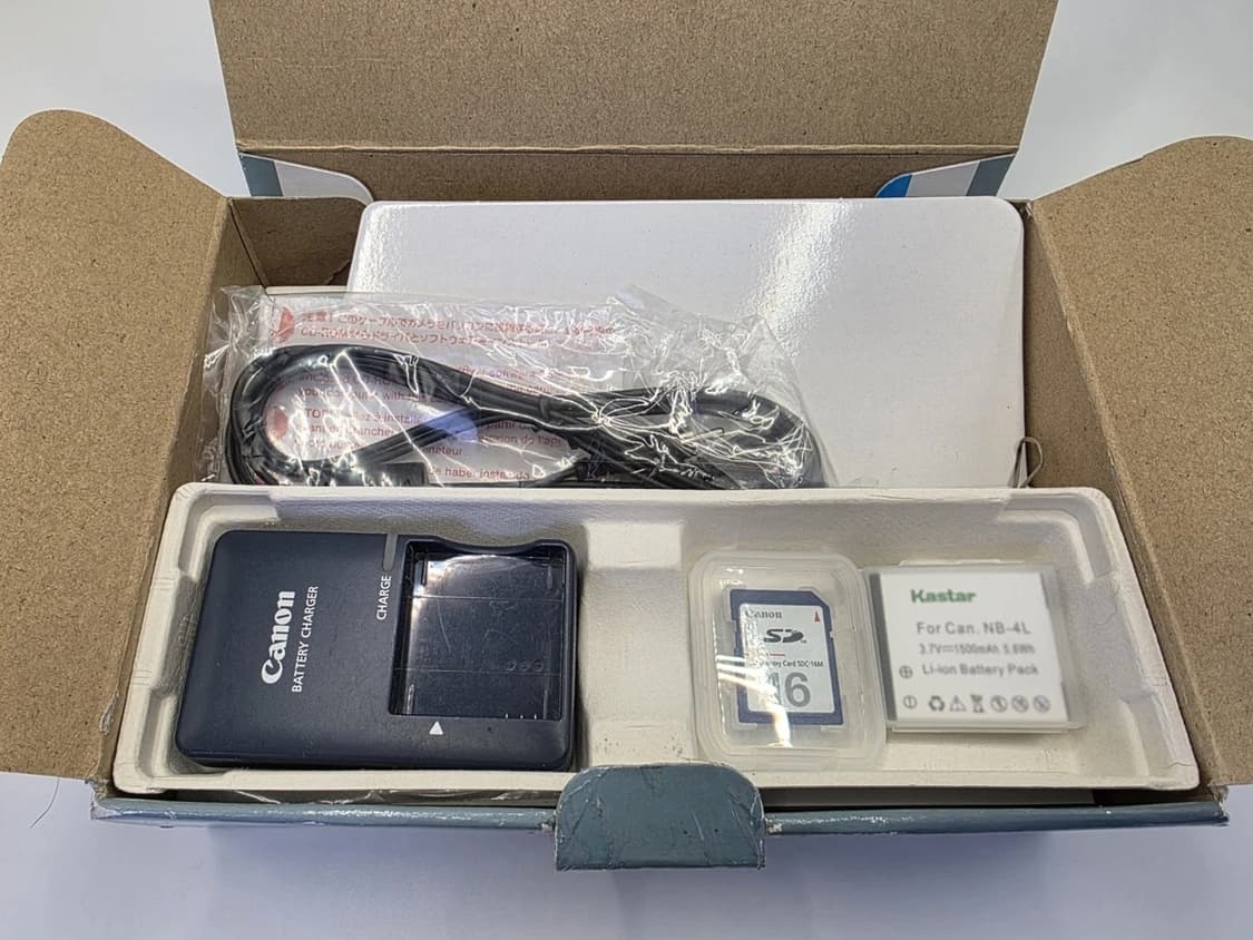 캐논 파워샷sd400 익서스ixus 50 익시 55  디카 풀박스 판매 상품이미지4