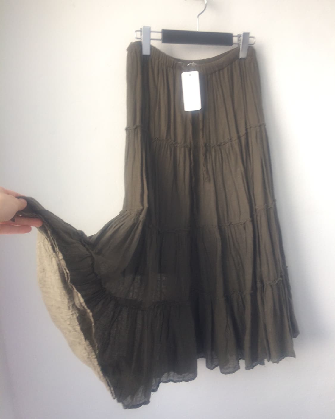 Layer long skirt 상품이미지2