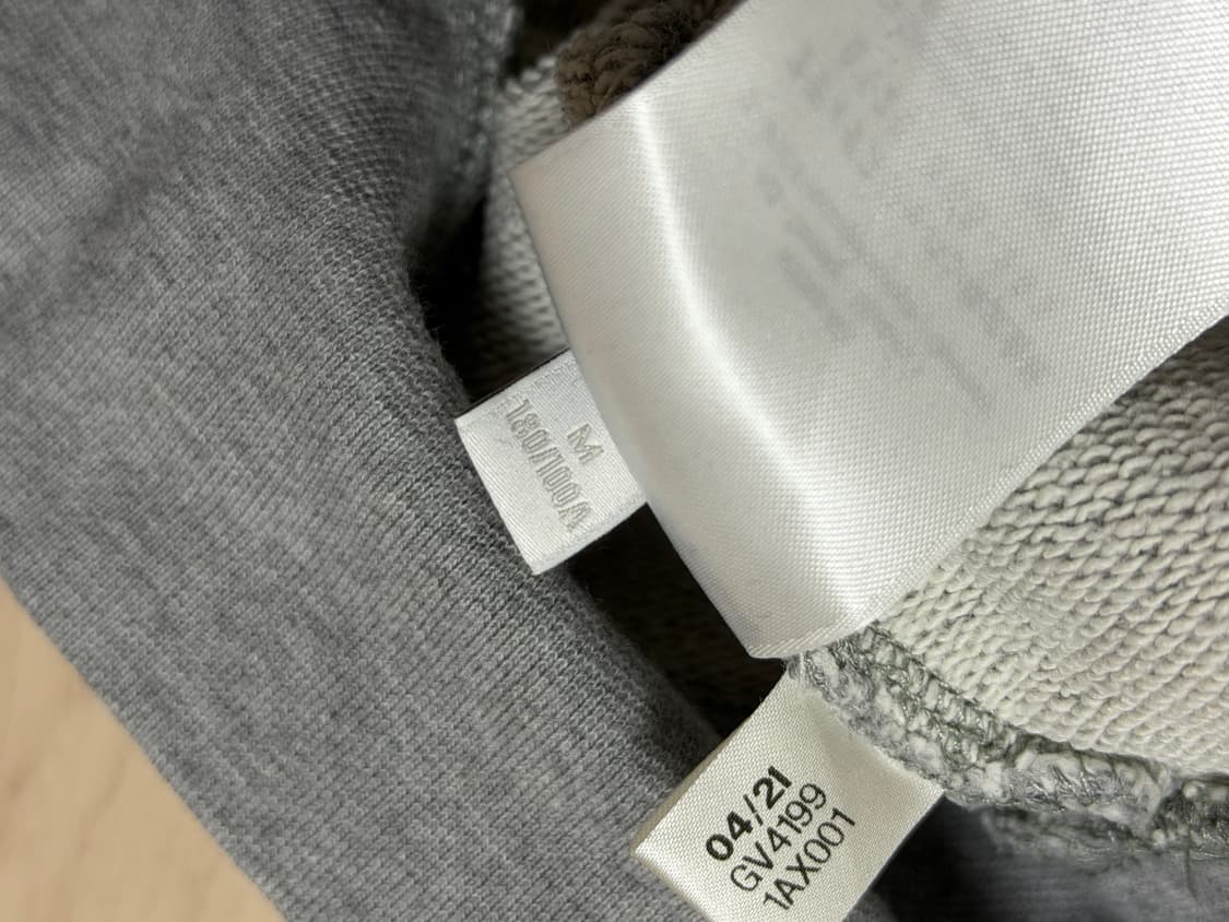 Y-3 후드 티셔츠 그레이 한국 XL사이즈 상품이미지5