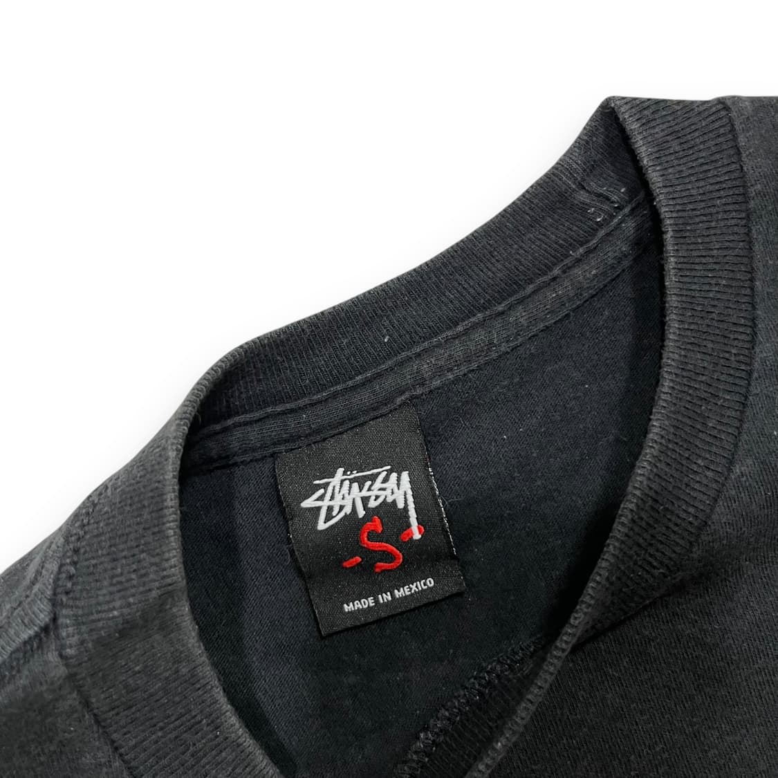 Stussy 00s LIVIN LARGE Dark T-shirt 상품이미지4