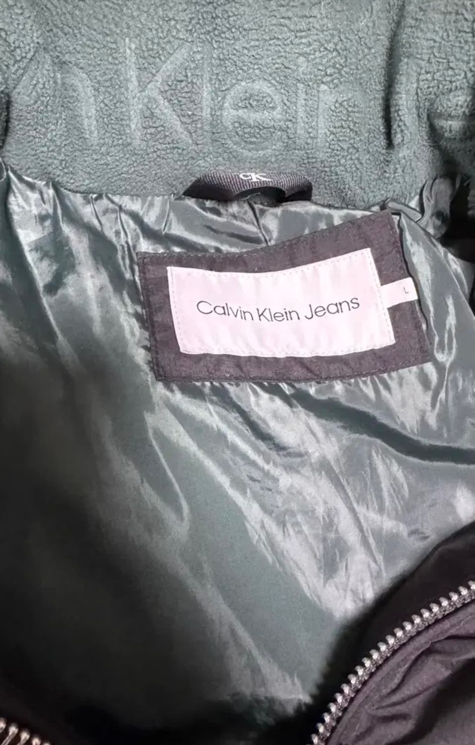 캘빈클라인 숏패딩 블랙 L 상품이미지3