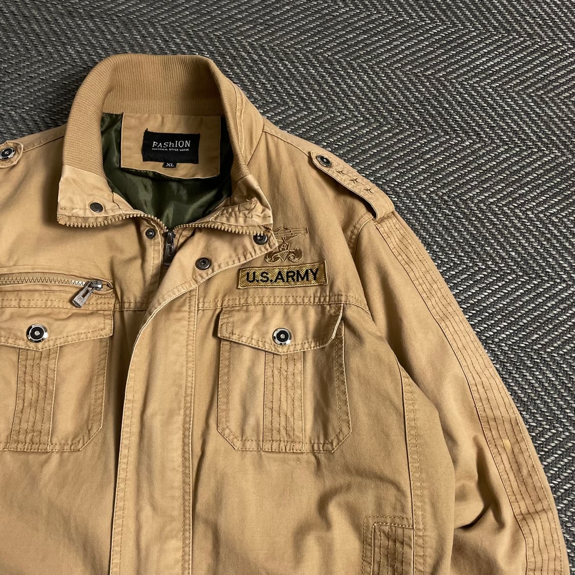 USA army 밀리터리 포켓 필드 블루종 자켓o 5042 상품이미지4