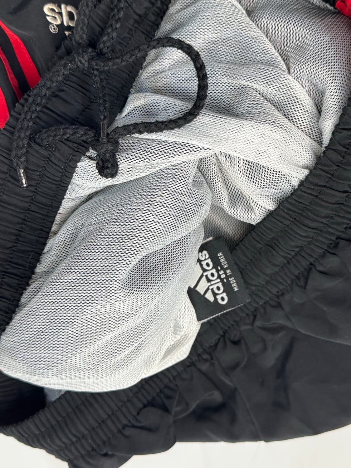 아디다스 삼선 검발 트랙팬츠 바람막이 조거 바지  상품이미지7