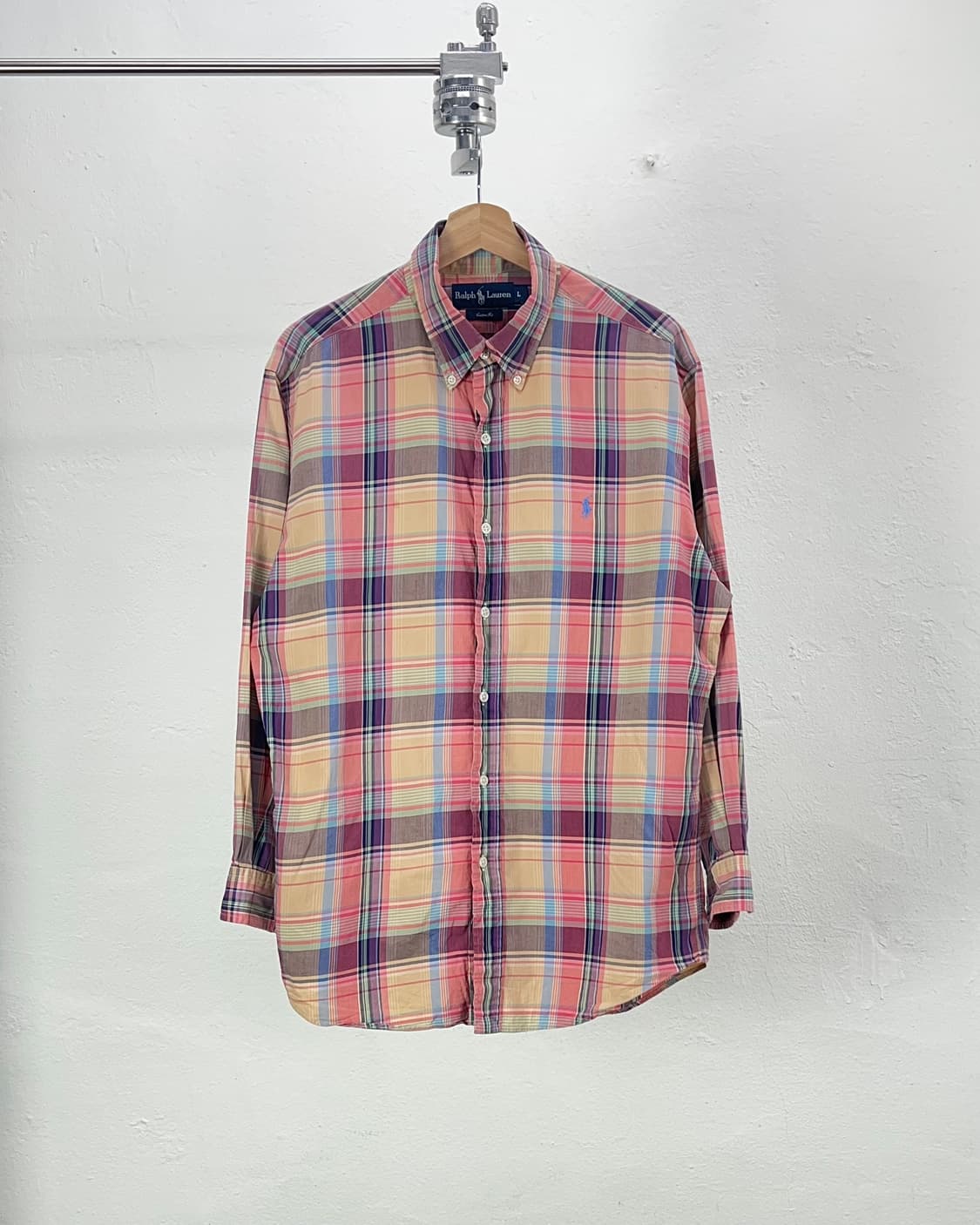랄프로렌 마드라스 멀티 타탄체크 커스텀 셔츠 상품이미지1