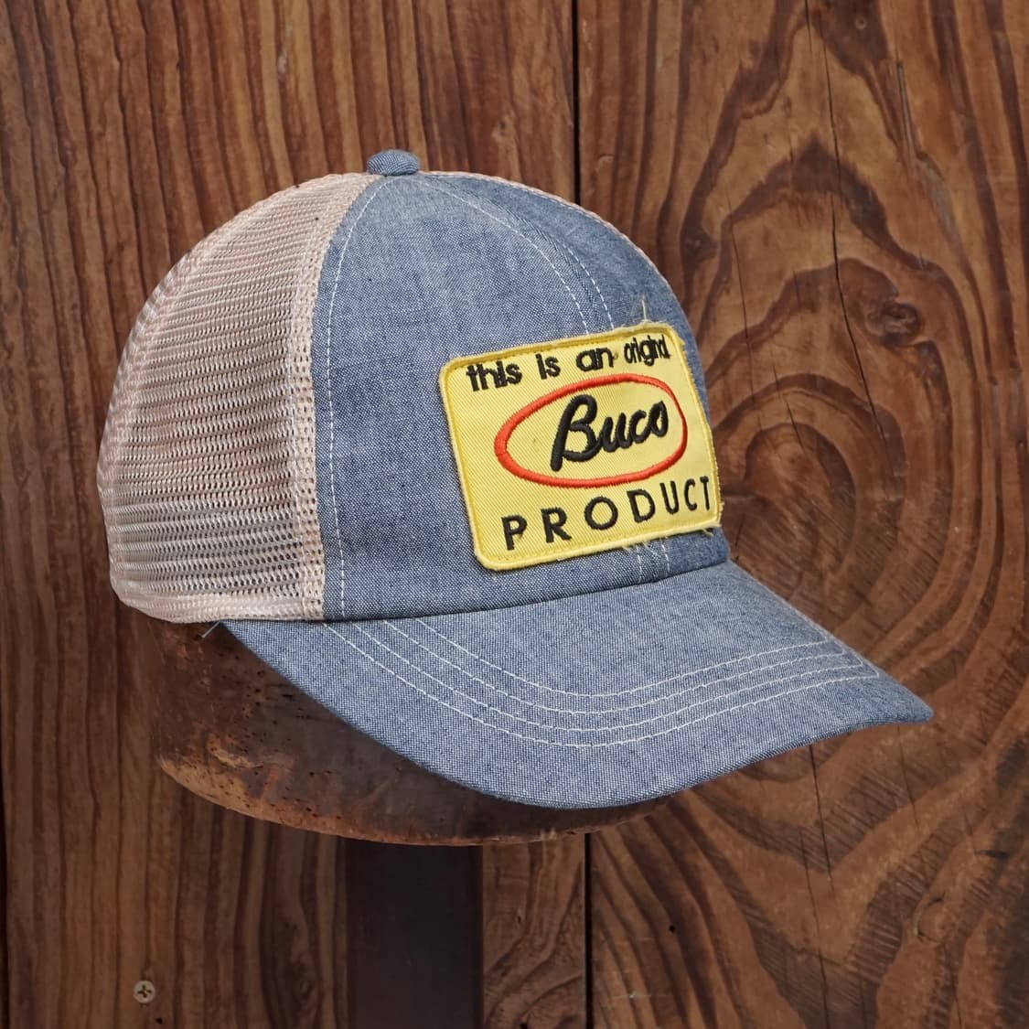 리얼맥코이 BUCO 샴브레이 메쉬 캡  상품이미지2