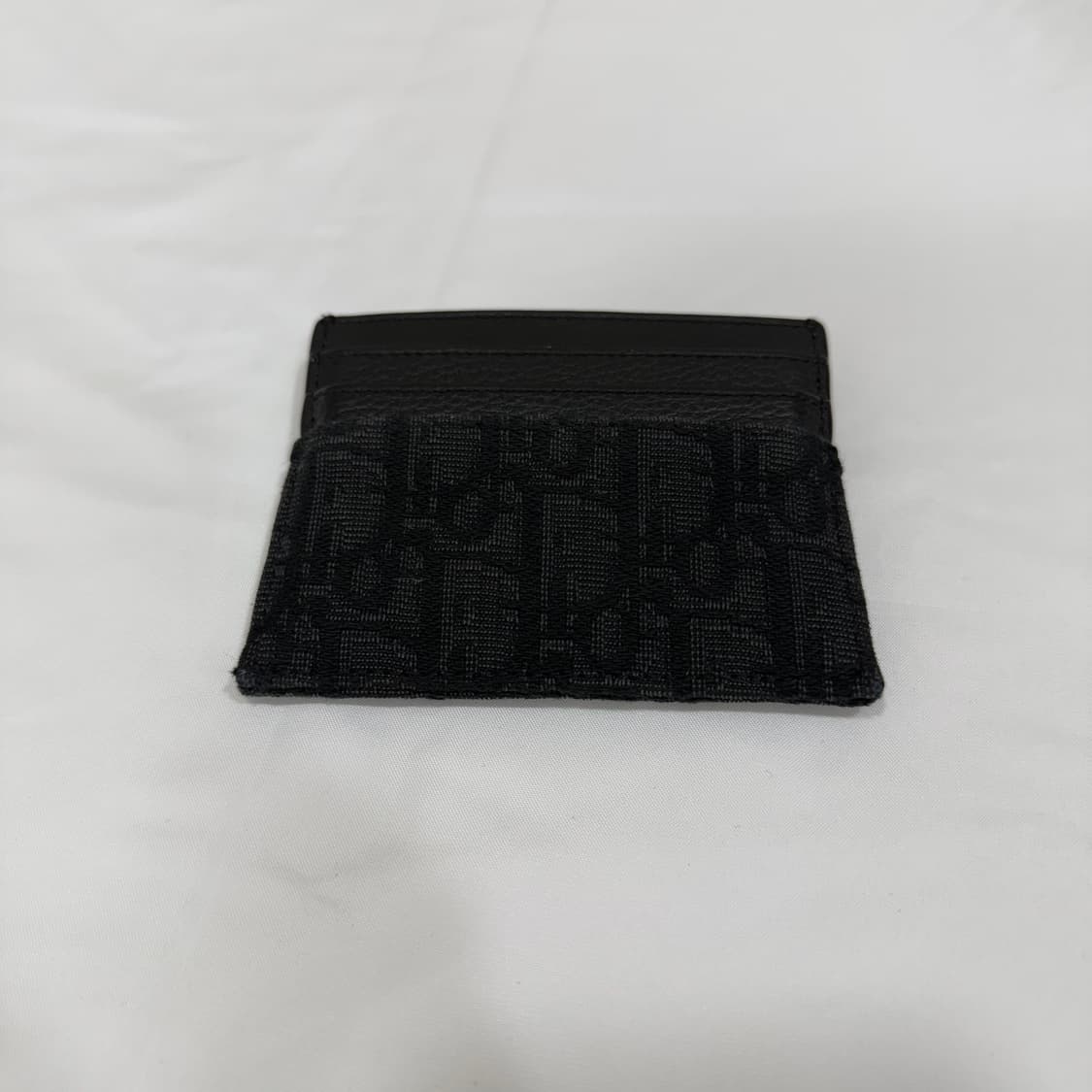 디올 오블리크 카드지갑 블랙 풀박스 상품이미지3