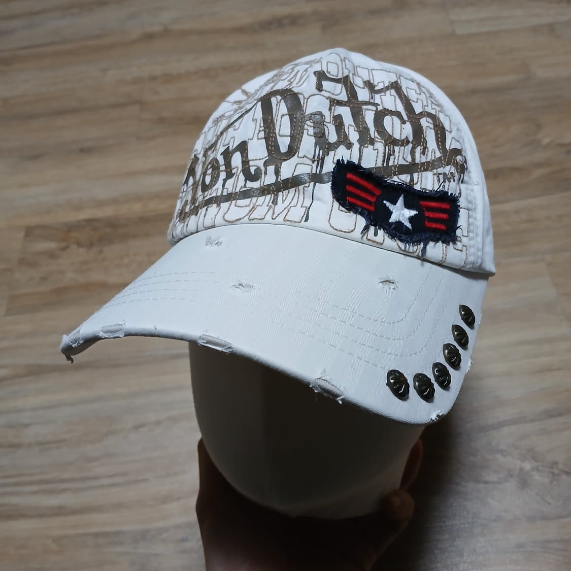 본더치 vondutch 데미지 볼캡 빈티지 모자 상품이미지1