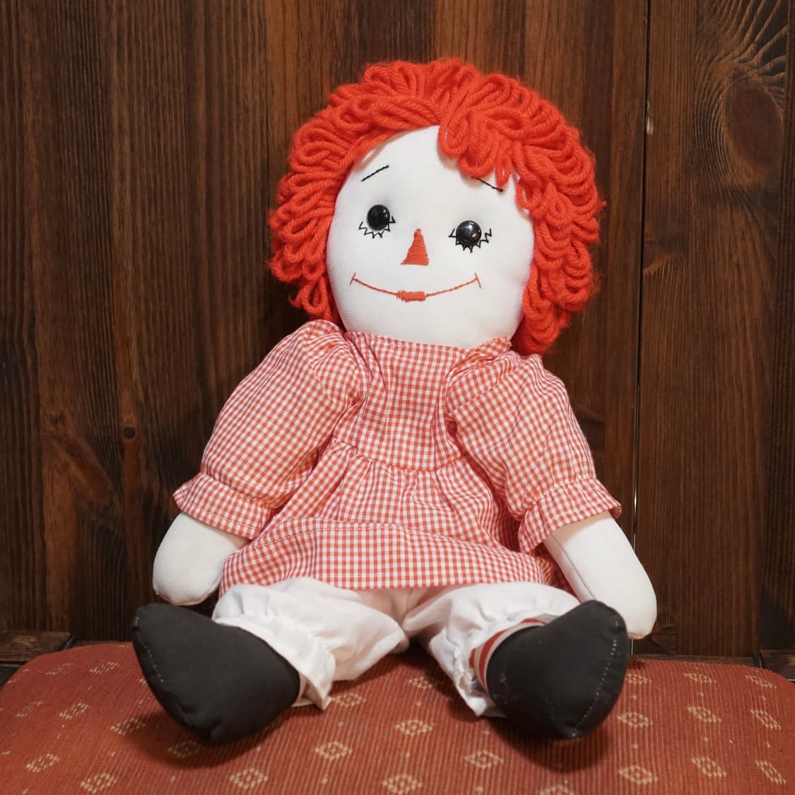 Vintage RAGGEDY ANN 핸드메이드 인형 상품이미지4
