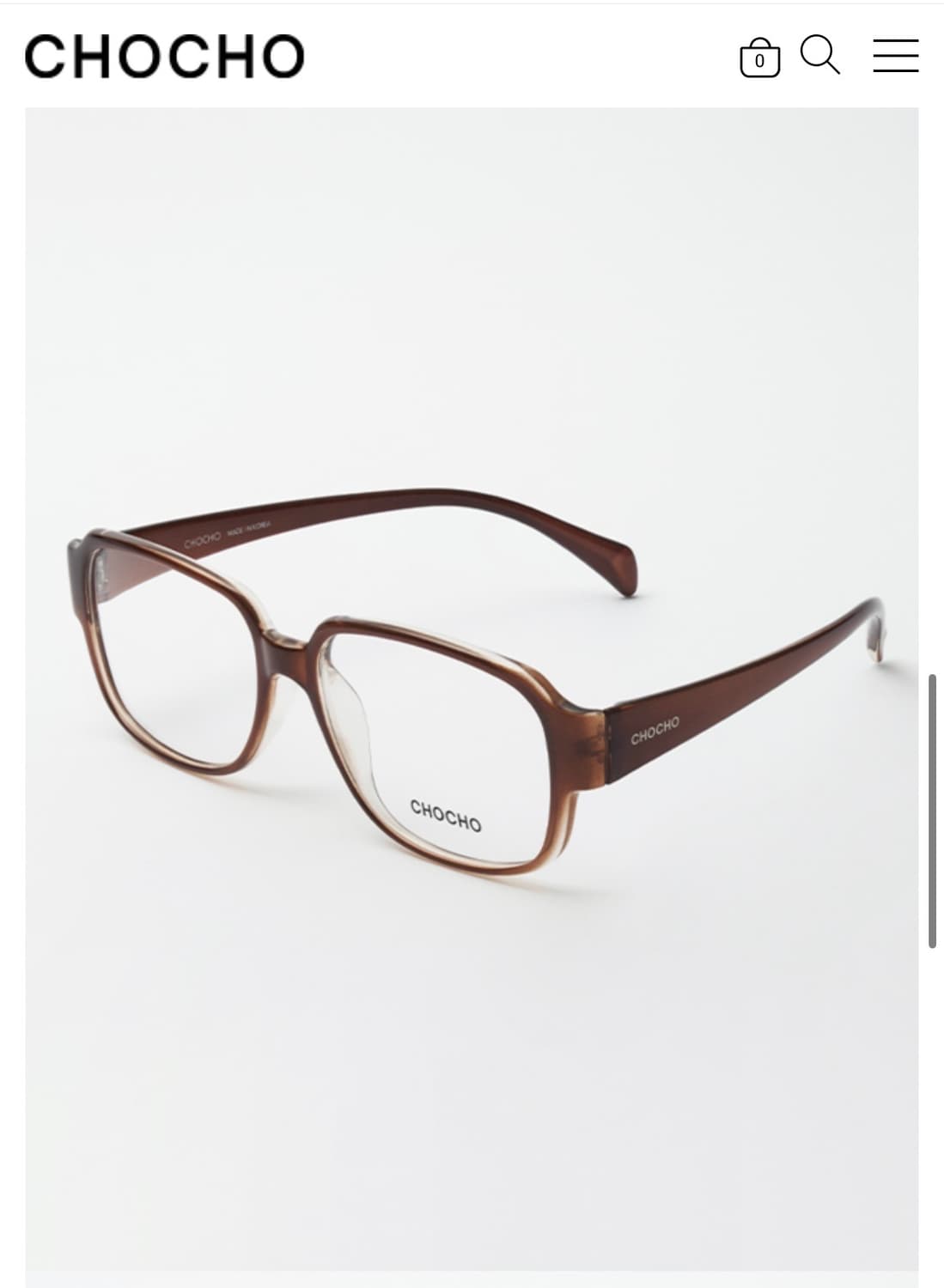 chocho 브라운비 안경 상품이미지3