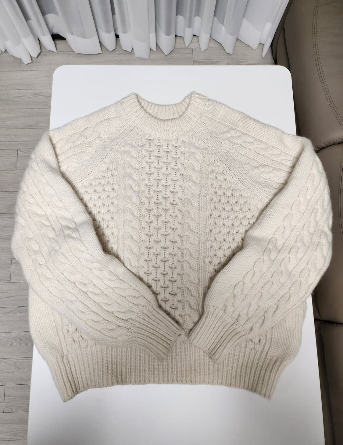 STU 아란 니트 L 상품이미지1