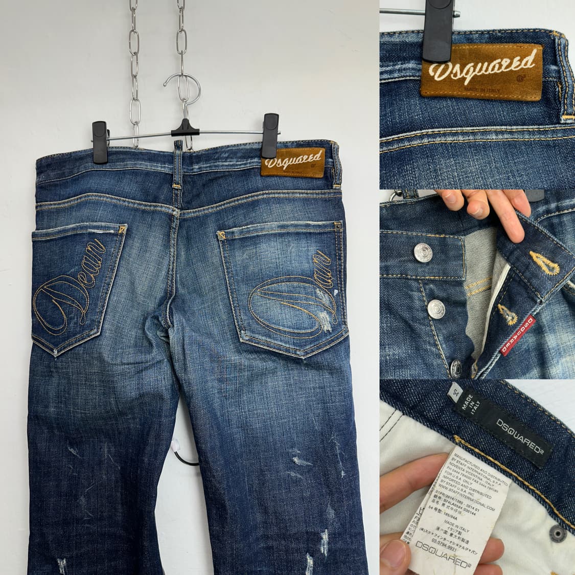 Dsquared2 14SS Rookie Jean 10 Distressed 상품이미지9