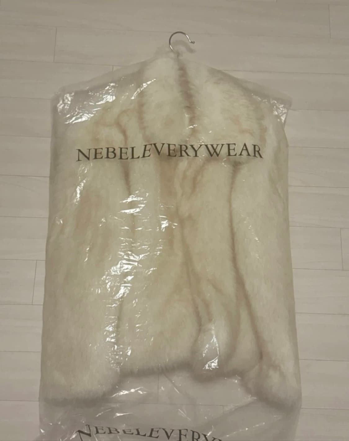 네벨에브리웨어 퍼자켓 아이보리 색상 M 상품이미지3