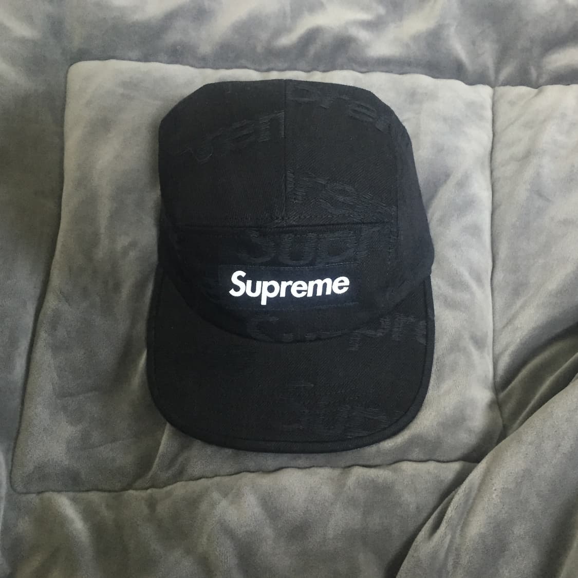 supreme 슈프림 자카드 로거 데님 캠프 캡 상품이미지3