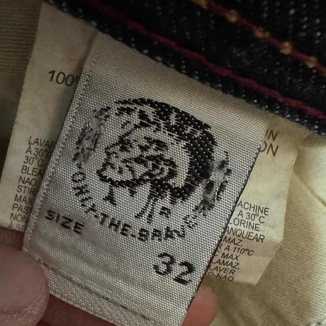 디젤 워싱 데님팬츠 상품이미지7