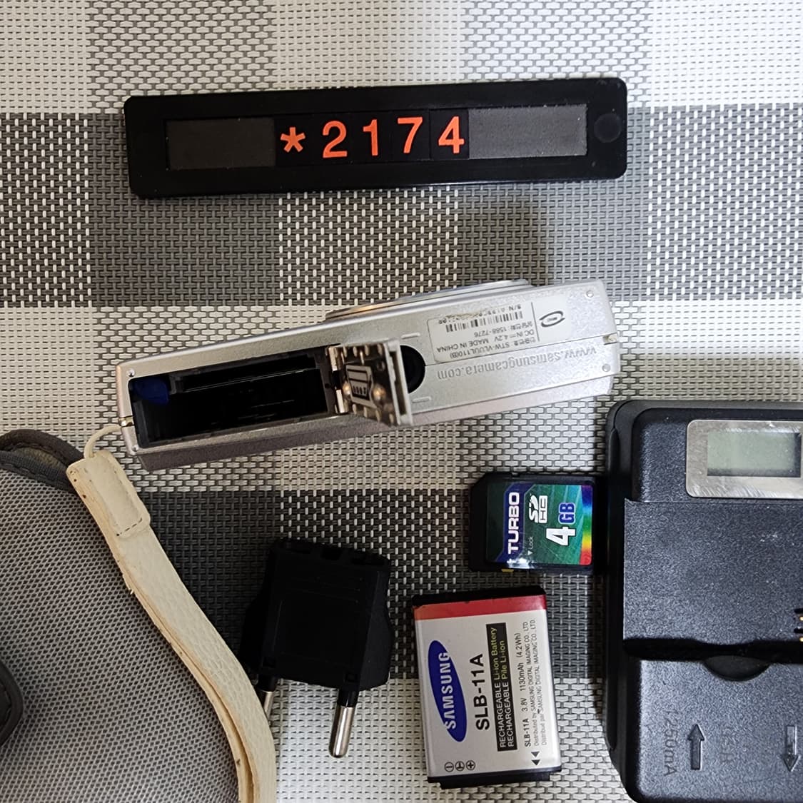 삼성 블루 L 110 디지털카메라 파우치포함 상품이미지6