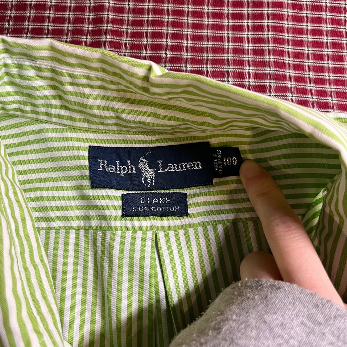 폴로랄프로렌 스트라이프 반팔 셔츠 상품이미지5