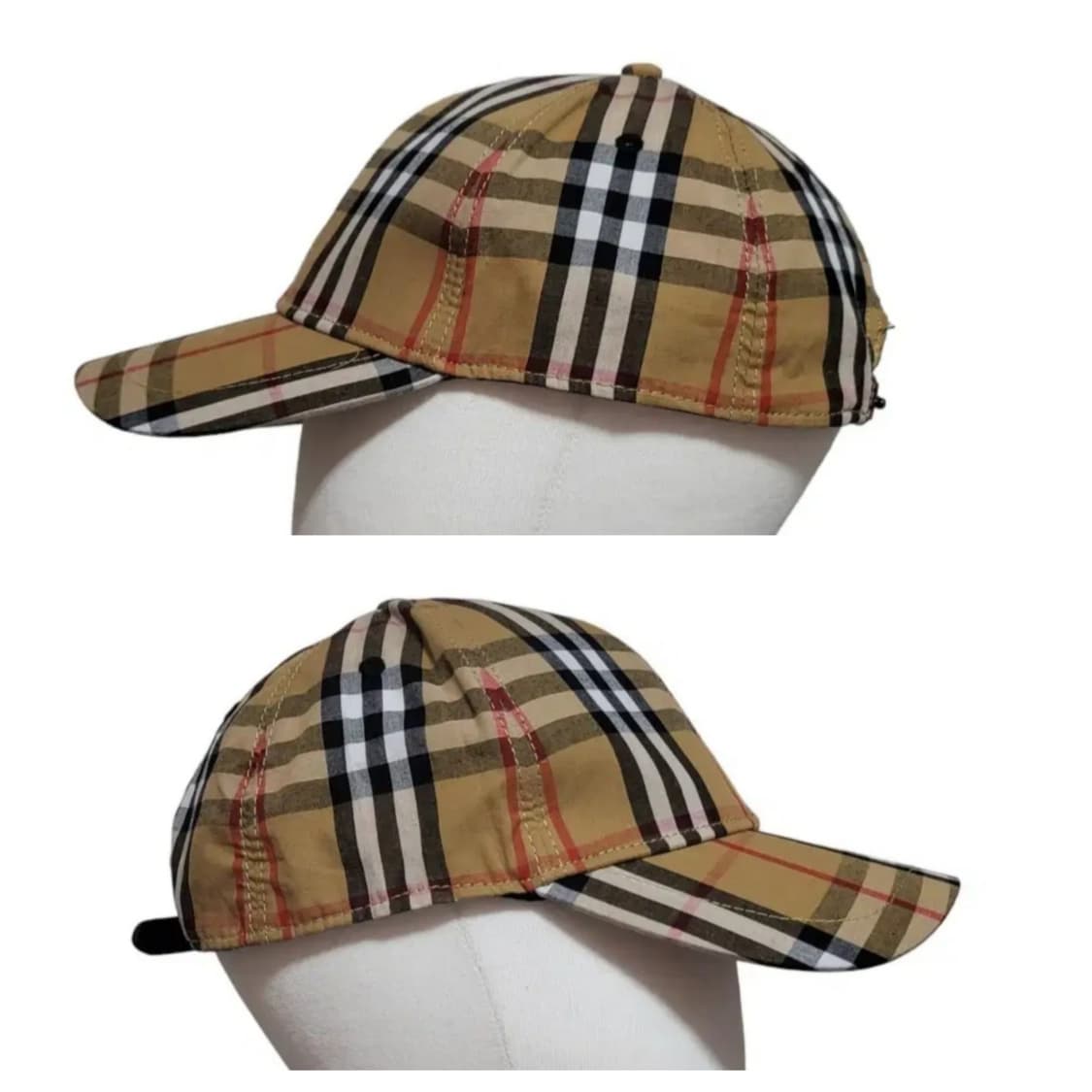 (M/L) 버버리모자 버버리체크모자 버버리볼캡 상품이미지2