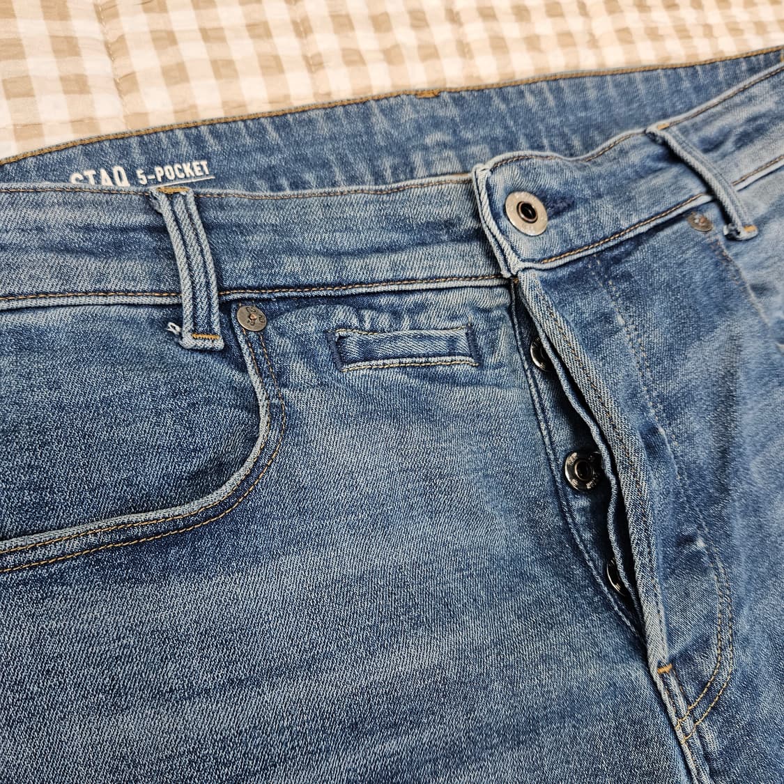 지스타로우 슬림핏 청바지 남자33 상품이미지6