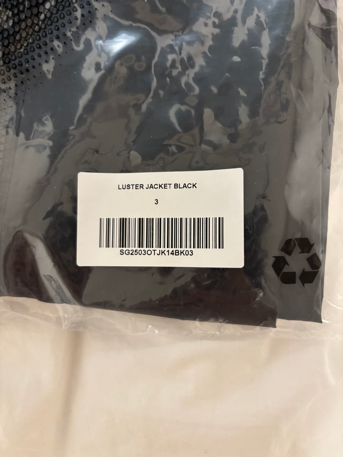 산산기어 luster jacket black 3size 상품이미지5