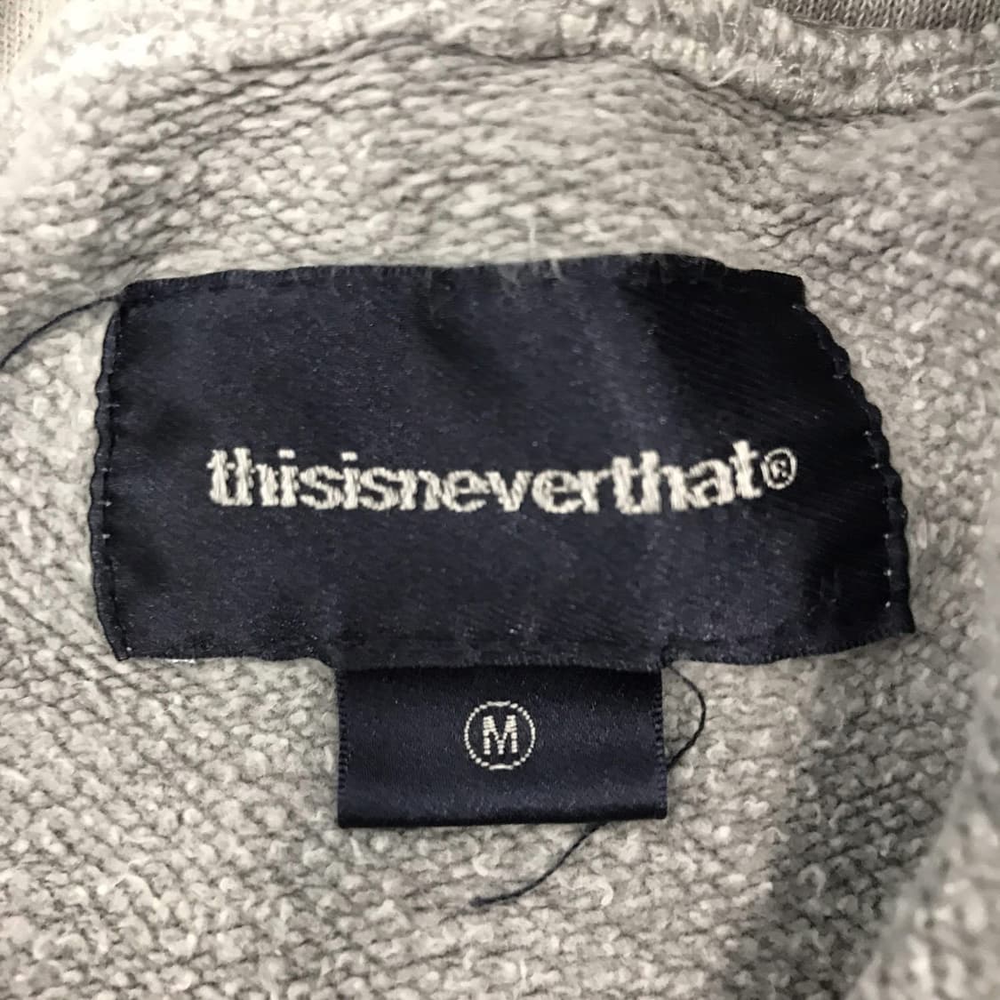 디스이즈네버댓 가먼트다잉 워싱 후드 [M] 상품이미지5